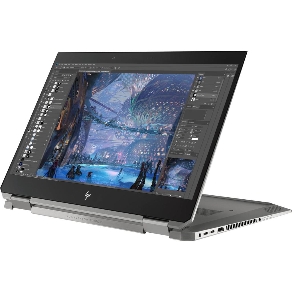 HP Zbook Studio X360 G5 15"" Core i7 2.2 GHz - SSD 512 Go - 32 Go QWERTY - Anglais Reconditionné - Hewlett-Packard reconditionné disponible sur Backmarket