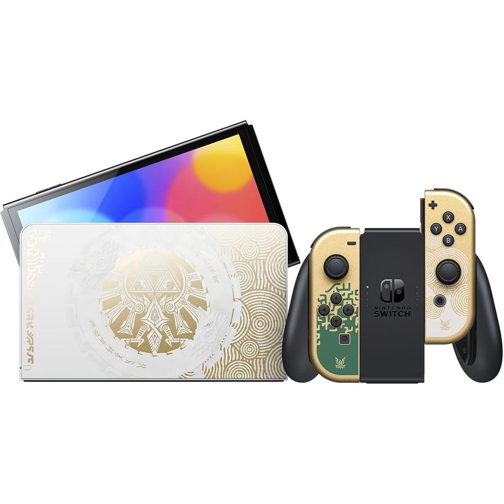 Switch OLED 64Go - Blanc - Edition limitée Zelda Tears Of The Kingdom + Reconditionné -  reconditionné disponible sur Backmarket