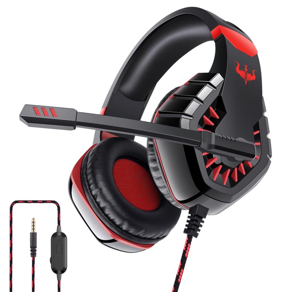 Casque gaming filaire avec micro Ovleng OV-P40 - Noir/Rouge Reconditionné - N/A reconditionné disponible sur Backmarket