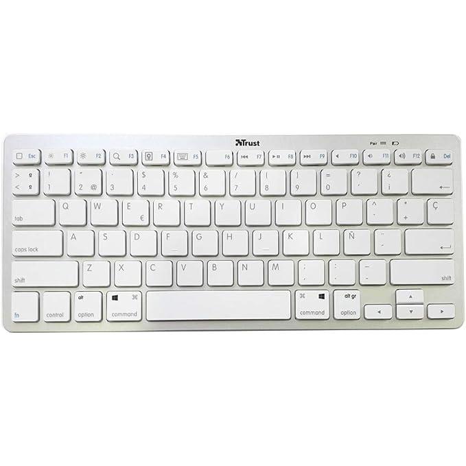 Clavier Trust QWERTY Espagnol Sans-fil Nado Reconditionné - Trust reconditionné disponible sur Backmarket
