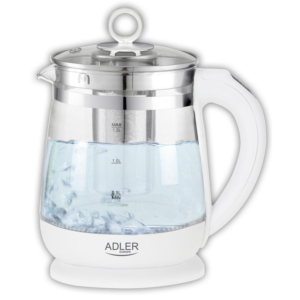 Adler AD 1299 Bouilloire 1,51L Blanc L - Bouilloire électrique Reconditionné - N/A reconditionné disponible sur Backmarket