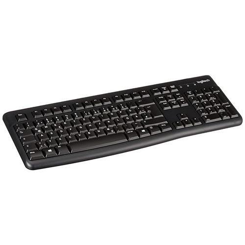 Clavier Logitech QWERTZ Allemand K120 Reconditionné - Logitech reconditionné disponible sur Backmarket