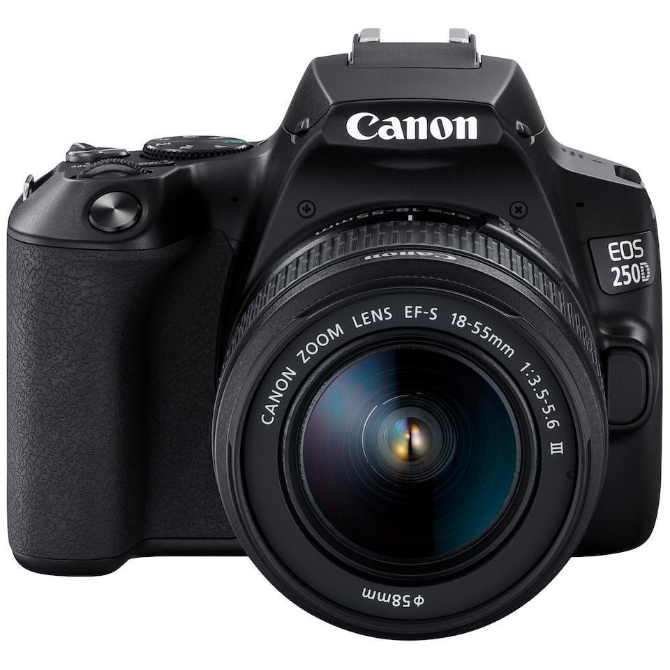 Acheter Reflex - Canon EOS 250D - Noir + objectif Canon EF-S 18-55mm f/3.5-5.6 III Reconditionné - 599,00 € Reflex - Canon EOS 250D - Noir + objectif Canon EF-S 18-55mm f/3.5-5.6 III Reconditionné - Canon reconditionné disponible sur Backmarket