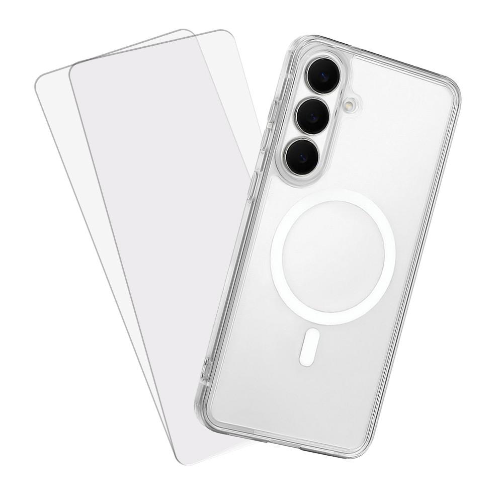 Coque Galaxy S25 FE et 2 écrans de protection - TPU - Transparent Reconditionné - N/A reconditionné disponible sur Backmarket