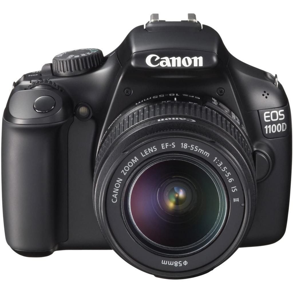 Reflex EOS 1100D - Noir + Canon Canon EF-S 18-55 mm f/3.5-5.6 IS f/3.5-5.6 Reconditionné - Canon reconditionné disponible sur Backmarket