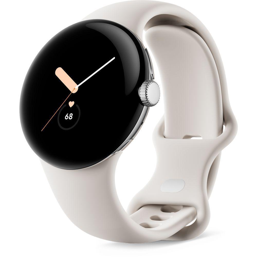 Montre Google Cardio GPS Pixel Watch Lte - Crème Reconditionné - Google reconditionné disponible sur Backmarket