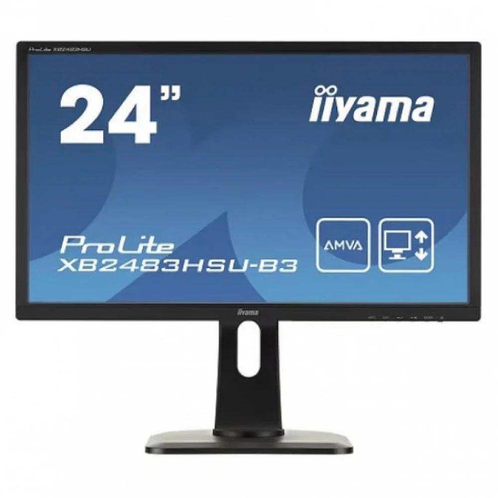Écran 24"" LED FHD Iiyama ProLite XB2483HSU-B3 Reconditionné - Iiyama reconditionné disponible sur Backmarket