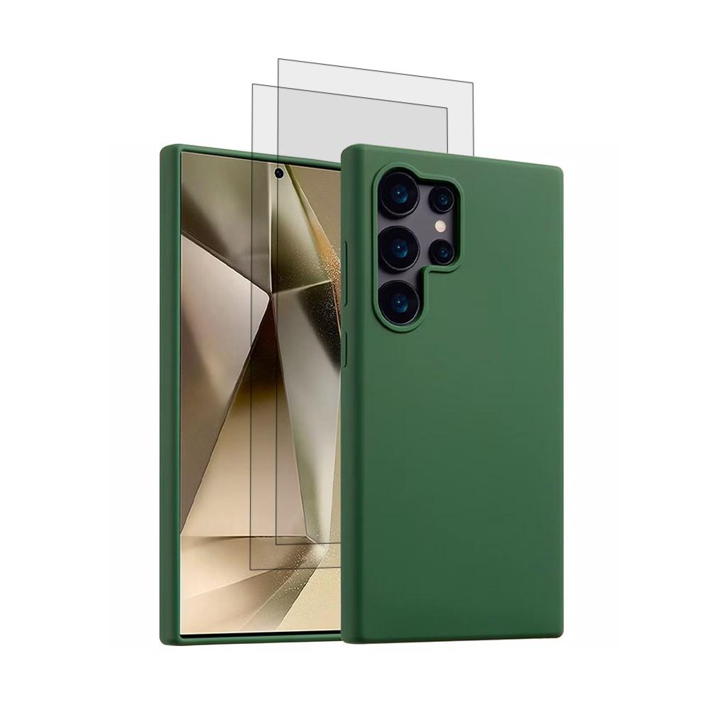 Acheter Coque Galaxy S24 ultra et 2 écrans de protection - Silicone - Vert Reconditionné - 23,99 € Coque Galaxy S24 ultra et 2 écrans de protection - Silicone - Vert Reconditionné - N/A reconditionné disponible sur Backmarket