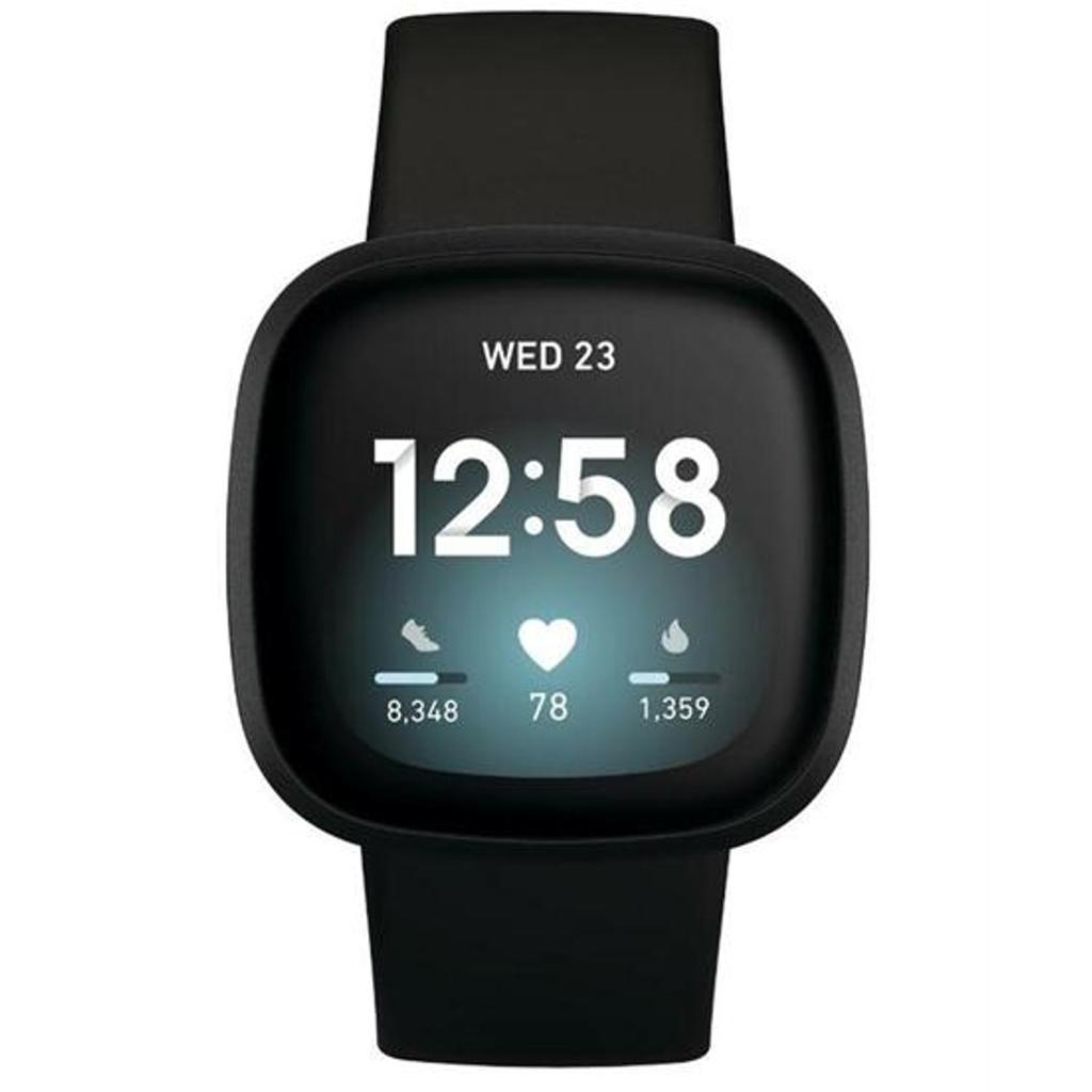 Acheter Montre Fitbit Cardio GPS Versa 3 - Noir Reconditionné - 89,00 € Montre Fitbit Cardio GPS Versa 3 - Noir Reconditionné - Fitbit reconditionné disponible sur Backmarket