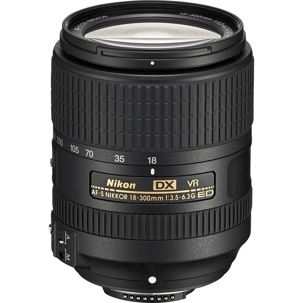 Objectif Nikon AF-S DX Nikkor 18–300mm f/3.5-5.6G ED VR F 18–300mm f/3.5-5.6 Reconditionné - Nikon reconditionné disponible sur Backmarket
