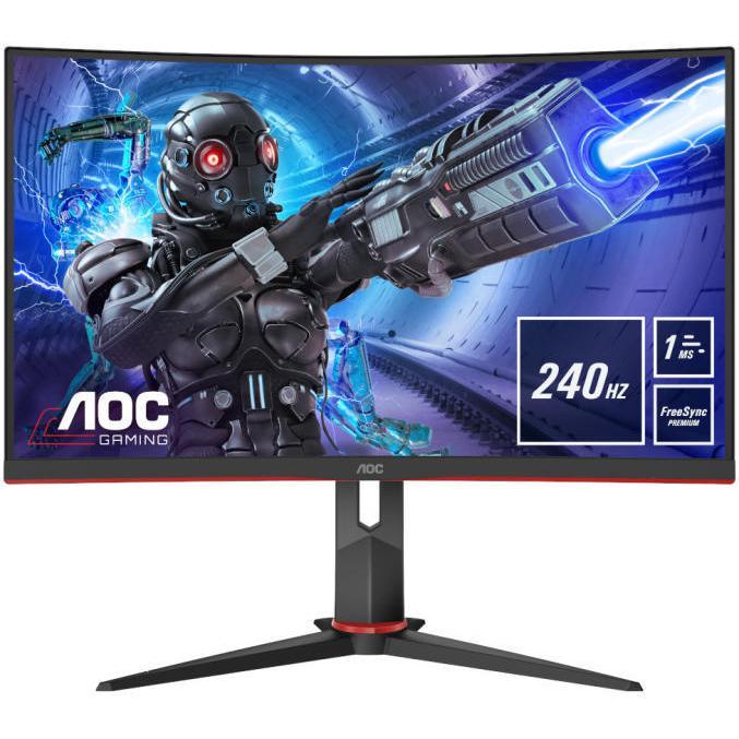 Écran 31"" LCD FHD Aoc C32G2ZE/BK Reconditionné - AOC reconditionné disponible sur Backmarket