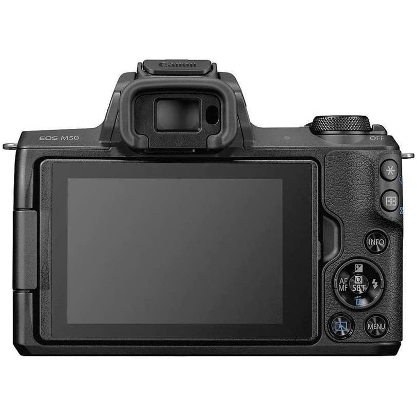 Reflex - Canon EOS M50 - Noir + Objectif Canon EF-M 15-45mm f/3.5-6.3 IS STM
