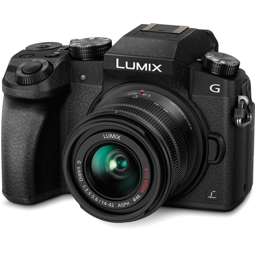 Lumix DMC-G7 - Noir + Panasonic Lumix G Vario 14-42mm f/3.5-5.6 АSPH f/3.5-5.6 Reconditionné - Panasonic reconditionné disponible sur Backmarket