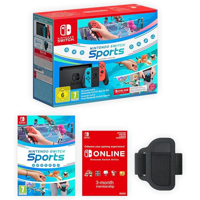 Acheter Switch 32Go - Noir + Nintendo Switch Sports Reconditionné - 299,00 € Switch 32Go - Noir + Nintendo Switch Sports Reconditionné - Nintendo reconditionné disponible sur Backmarket
