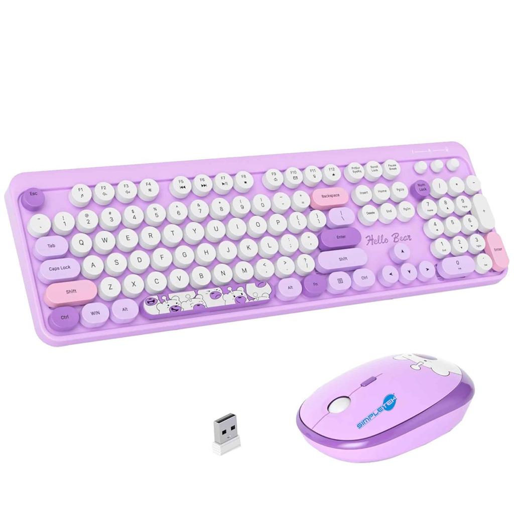 Acheter Clavier Simpletek QWERTY Anglais (US) Sans-fil GS104 “Hello Bear” Mouse + Keyboard, Bear design Reconditionné - 110,00 € Clavier Simpletek QWERTY Anglais (US) Sans-fil GS104 “Hello Bear” Mouse + Keyboard, Bear design Reconditionné - N/A reconditionné disponible sur Backmarket