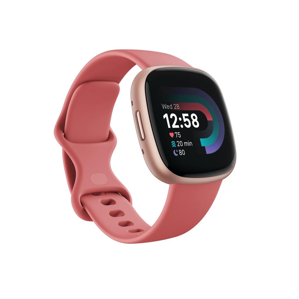 Montre Fitbit GPS Versa 4 - Rose - Reconditionné Fitbit sur Backmarket