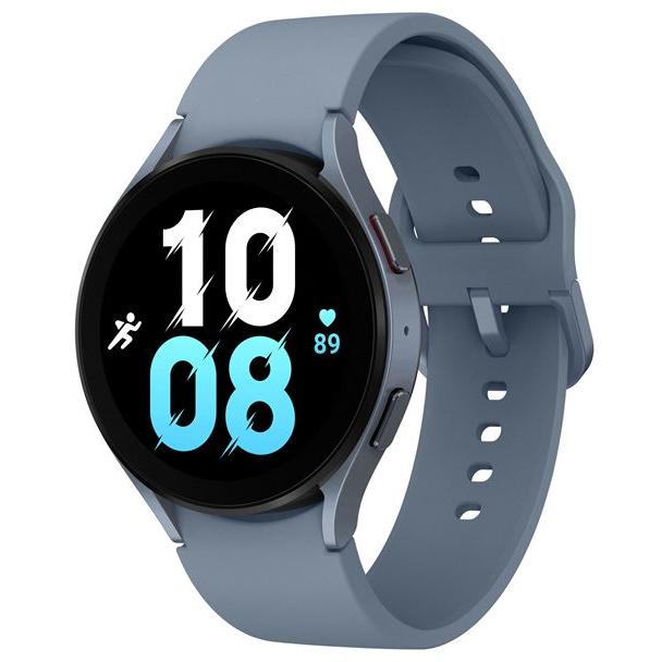 Montre Samsung Cardio GPS Galaxy Watch 5 44mm - Bleu Reconditionné - Samsung reconditionné disponible sur Backmarket