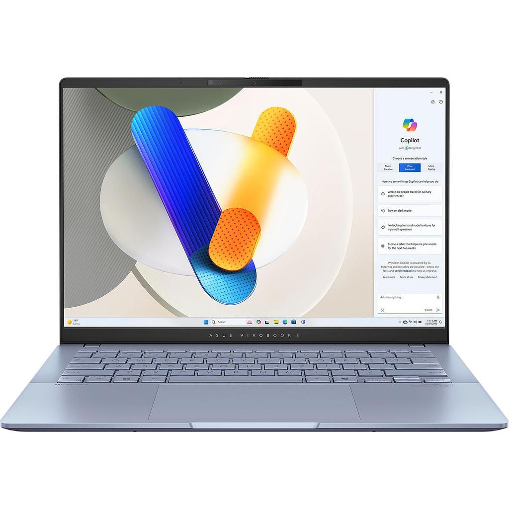 ASUS Vivobook S 14 M5406UA 14"" Ryzen 2 GHz - SSD 1 TB - 32 Go - AMD Radeon 880M QWERTY - Arabe Reconditionné - Asus reconditionné disponible sur Backmarket