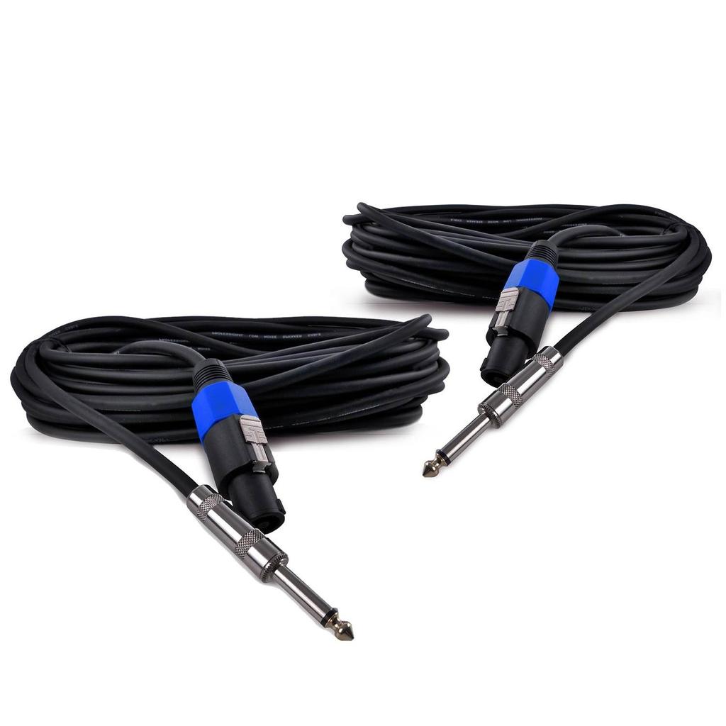 Acheter Câble Soundlab Lot de 2 Câbles Jack 6,35mm / Speakon mâle 10 m pour enceintes Reconditionné - 49,99 € Câble Soundlab Lot de 2 Câbles Jack 6,35mm / Speakon mâle 10 m pour enceintes Reconditionné - Soundlab reconditionné disponible sur Backmarket