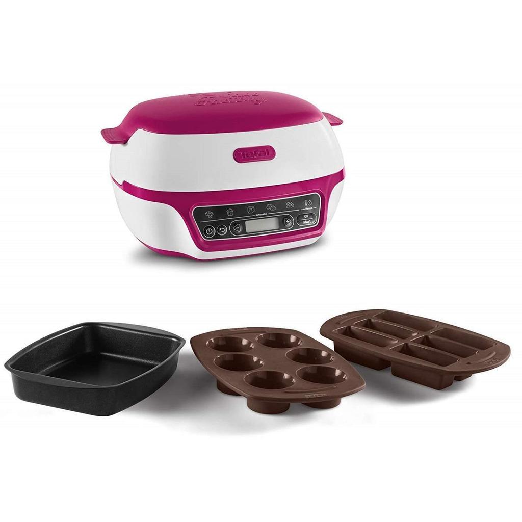 Robot cuiseur Tefal Cake factory KD810112 L -Blanc/Rose Reconditionné - Tefal reconditionné disponible sur Backmarket