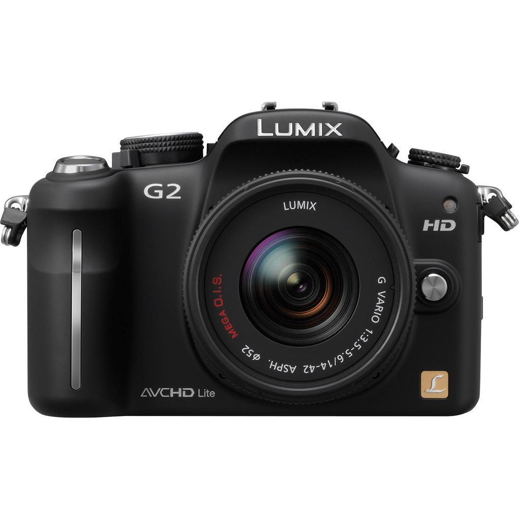 Lumix DMC-G2 - Noir + Panasonic Lumix G Vario 14-42mm f/3.5-5.6 f/3.5-5.6 Reconditionné - Panasonic reconditionné disponible sur Backmarket