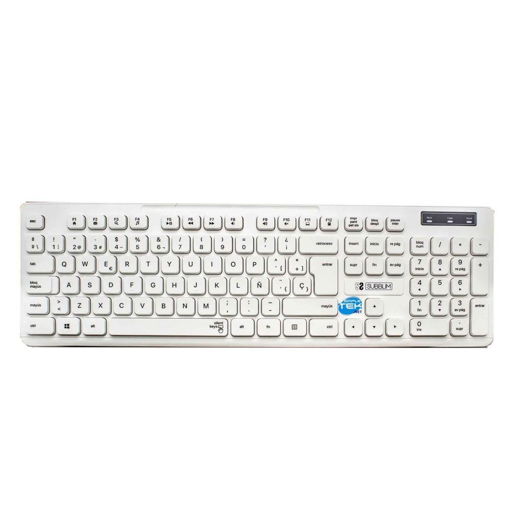 Acheter Clavier Subblim QWERTY Espagnol Sans-fil SUBKBC-CSSW1 Reconditionné - 52,00 € Clavier Subblim QWERTY Espagnol Sans-fil SUBKBC-CSSW1 Reconditionné - N/A reconditionné disponible sur Backmarket