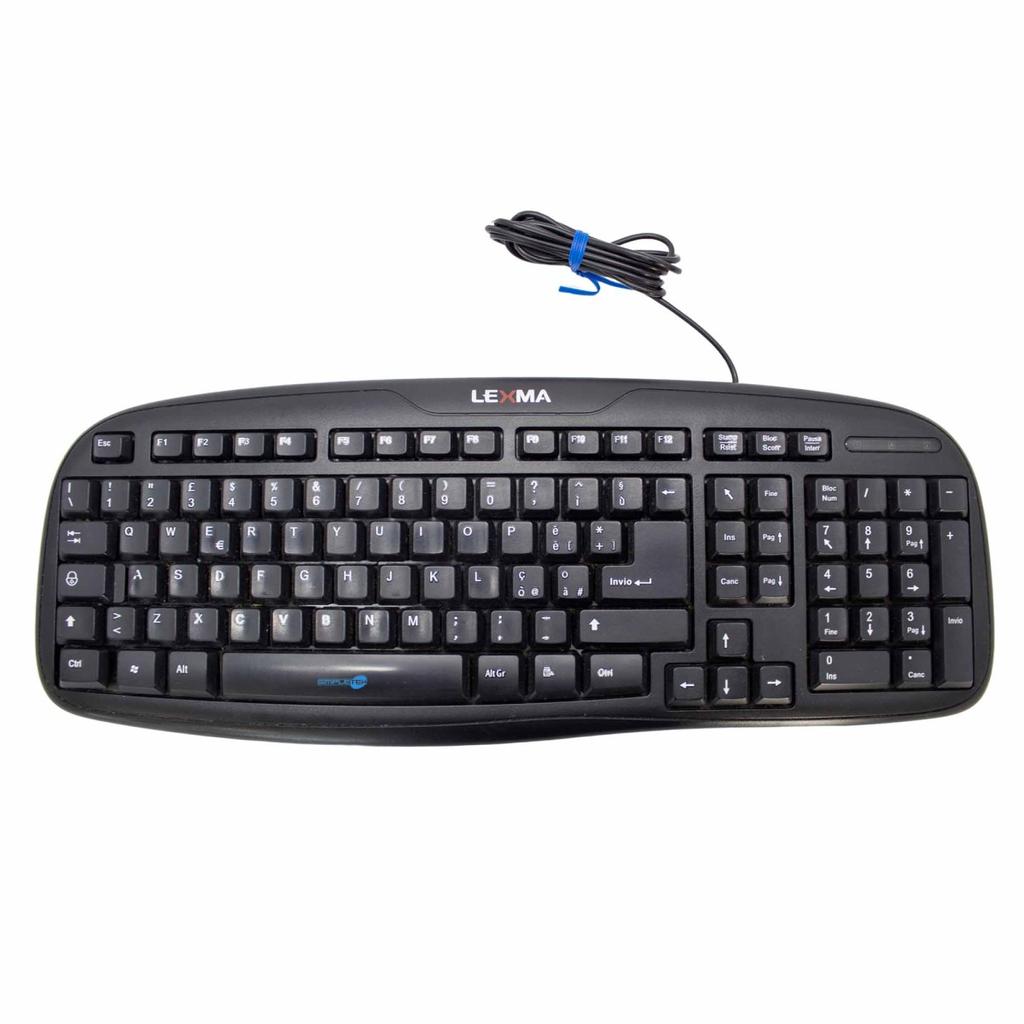 Clavier Lexma QWERTY Italien LS6420-BK Reconditionné - N/A (je n'ai pas pu trouver de marque conn reconditionné disponible sur Backmarket
