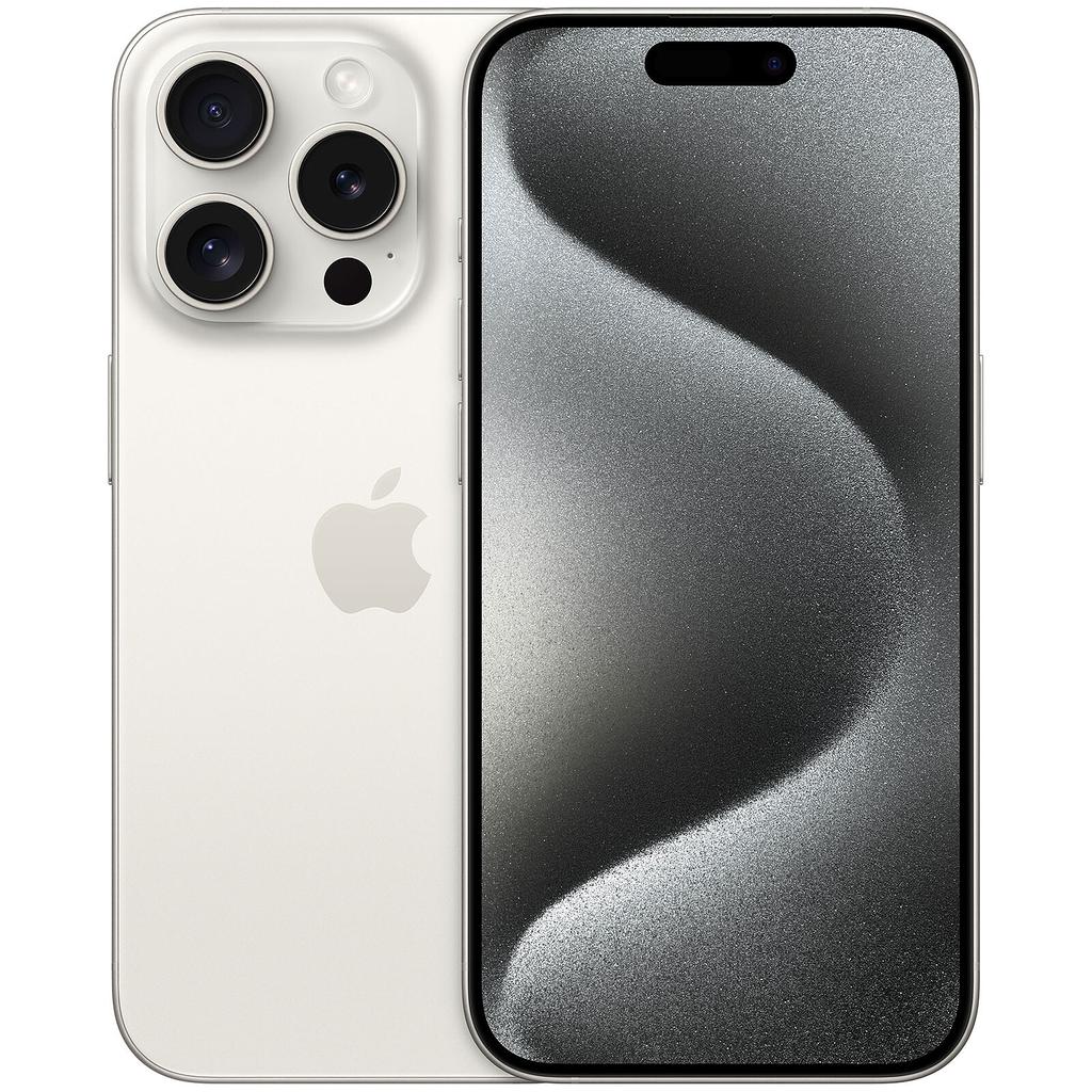 iPhone 15 Pro 1000 Go - Titane Blanc - Débloqué Reconditionné - Apple reconditionné disponible sur Backmarket