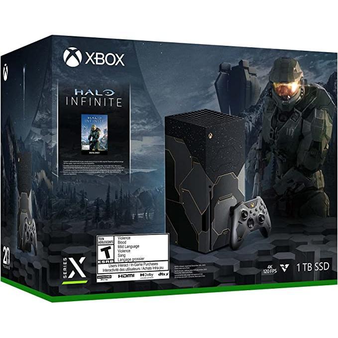 Acheter Xbox Series X 1000Go - Noir - Edition limitée Halo Infinite + Halo Infinite Reconditionné - 880,00 € Xbox Series X 1000Go - Noir - Edition limitée Halo Infinite + Halo Infinite Reconditionné - Microsoft reconditionné disponible sur Backmarket