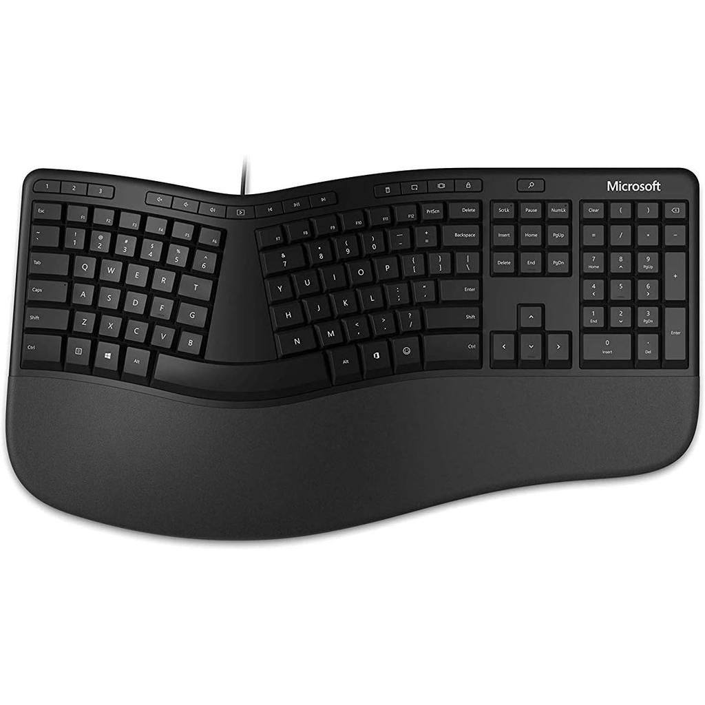 Clavier Microsoft AZERTY Français Ergonomic 1878 Reconditionné - Microsoft reconditionné disponible sur Backmarket
