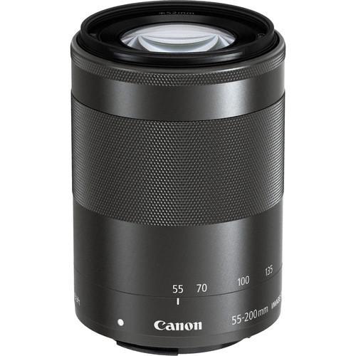 Objectif Canon EF-M 55-200mm f/4.5-6.3 IS STM Canon EF-M 55-200mm f/4.5-6.3 Reconditionné - Canon reconditionné disponible sur Backmarket