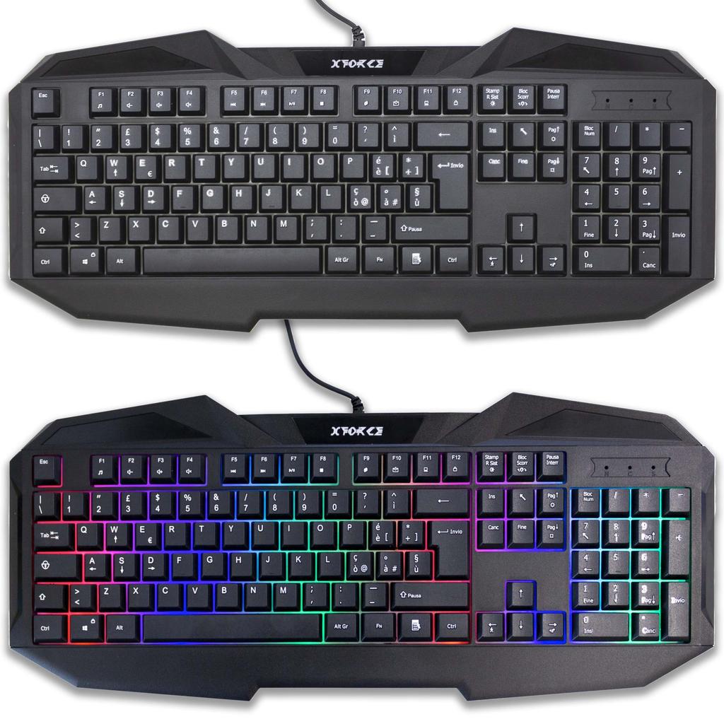 Clavier Cortek QWERTY Italien rétroéclairé XForce Reconditionné - N/A reconditionné disponible sur Backmarket