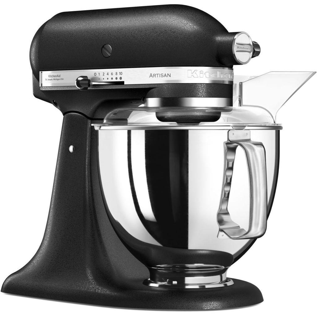 Acheter Robot patissier Kitchenaid Artisan 5KSM175PS 4,8000L Noir/Gris Reconditionné - 491,40 € Robot patissier Kitchenaid Artisan 5KSM175PS 4,8000L Noir/Gris Reconditionné - KitchenAid reconditionné disponible sur Backmarket
