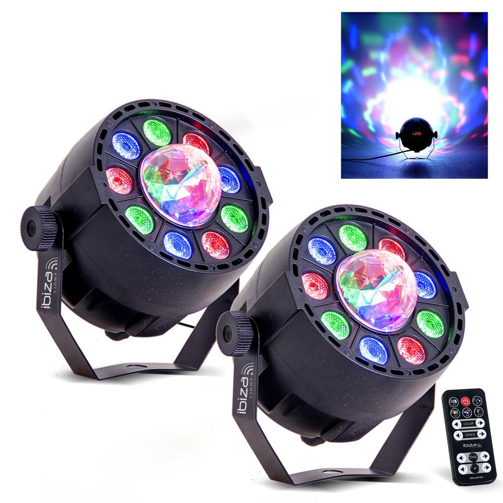 Éclairage Ibiza Light PAR-ASTRO-X2 Reconditionné - N/A reconditionné disponible sur Backmarket