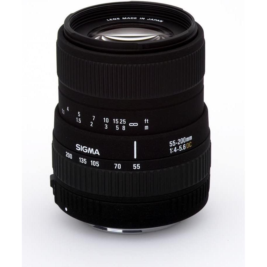 Objectif Sigma Canon DC 55-200mm f/4-5.6 Canon 55-200mm f/4-5.6 Reconditionné - Sigma reconditionné disponible sur Backmarket