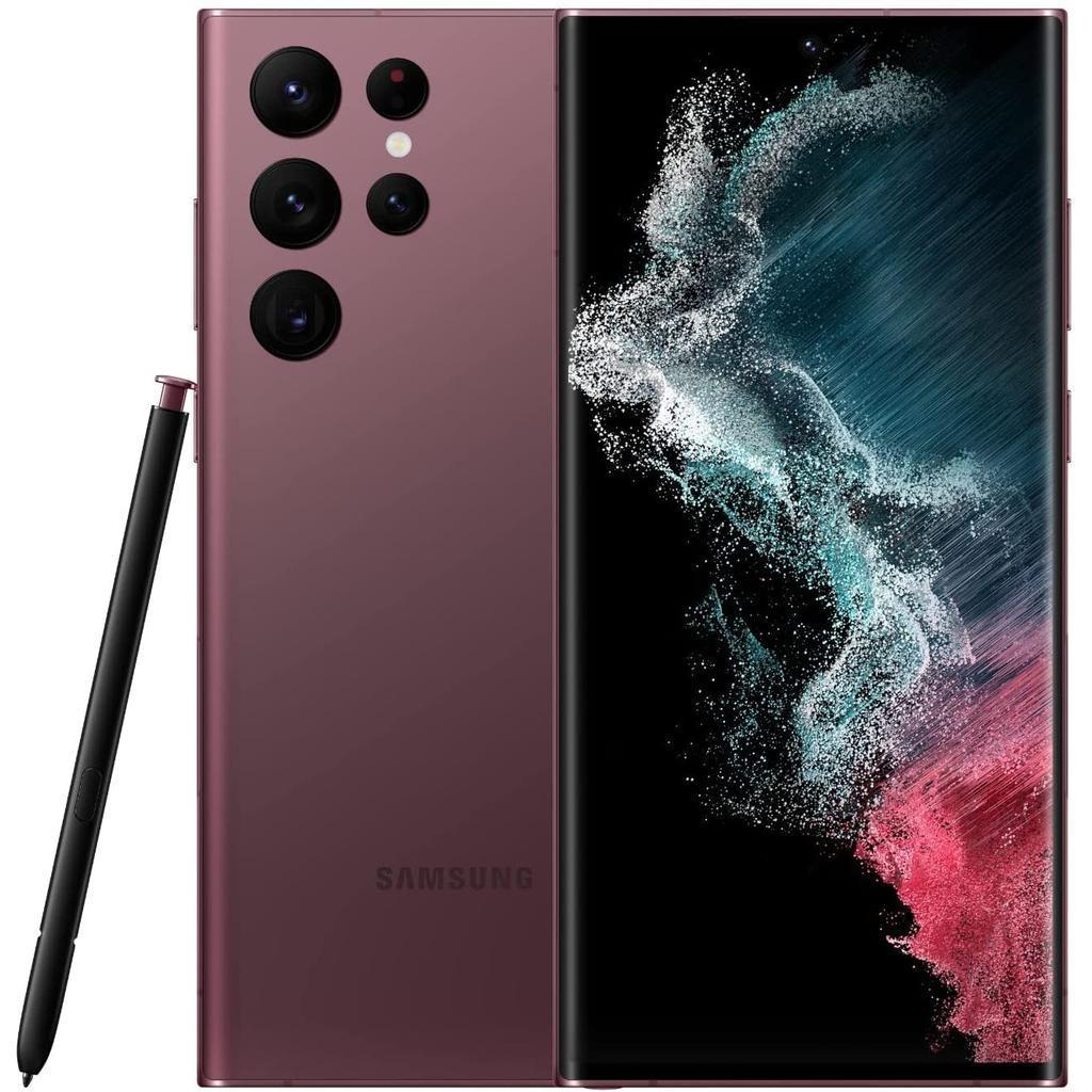 Galaxy S22 Ultra 5G 512 Go - Rouge Foncé - Débloqué Reconditionné - Samsung reconditionné disponible sur Backmarket