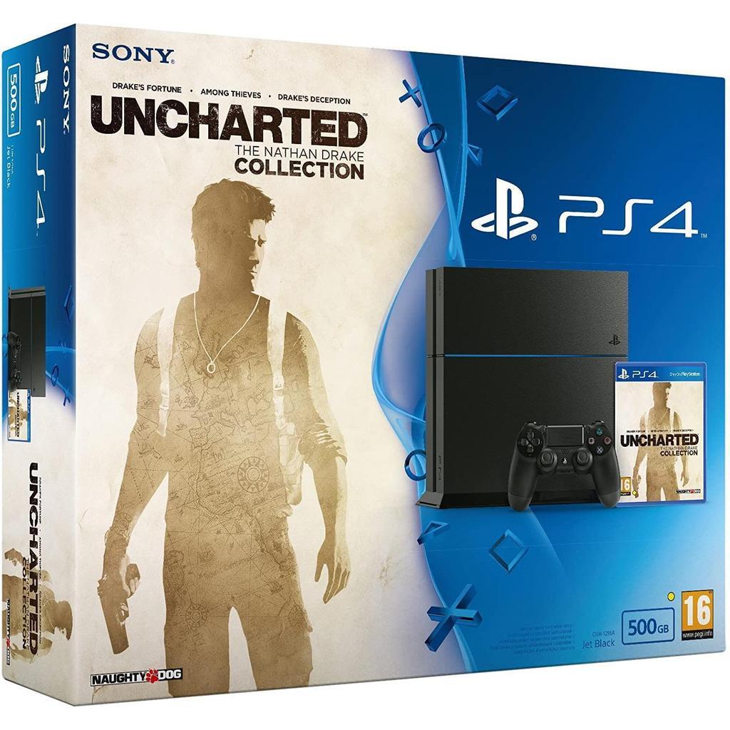 PlayStation 4 500Go - Noir + Uncharted: The Nathan Drake Collection Reconditionné - Sony reconditionné disponible sur Backmarket