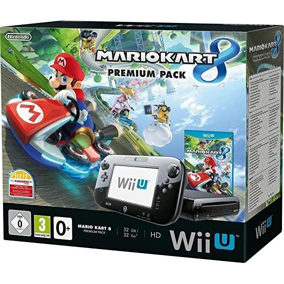 Wii U 32Go - Noir + Mario Kart 8 Reconditionné - Nintendo reconditionné disponible sur Backmarket