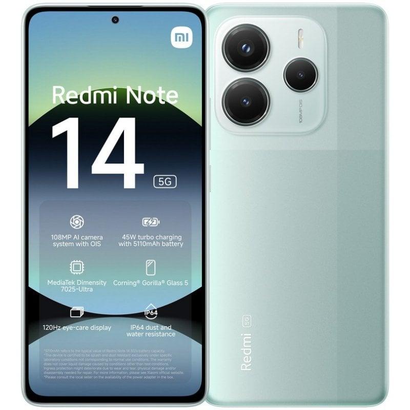 Acheter Xiaomi Redmi Note 14 5G 256 Go - Vert - Débloqué Reconditionné - 222,00 € Xiaomi Redmi Note 14 5G 256 Go - Vert - Débloqué Reconditionné - Xiaomi reconditionné disponible sur Backmarket