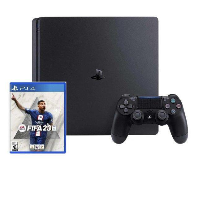 Acheter PlayStation 4 Slim 500Go - Noir + FIFA 23 Reconditionné - 180,00 € PlayStation 4 Slim 500Go - Noir + FIFA 23 Reconditionné - Sony reconditionné disponible sur Backmarket