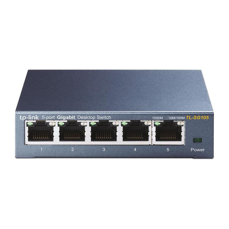 Hub Tp-Link TL-SG105 Reconditionné - TP-Link reconditionné disponible sur Backmarket