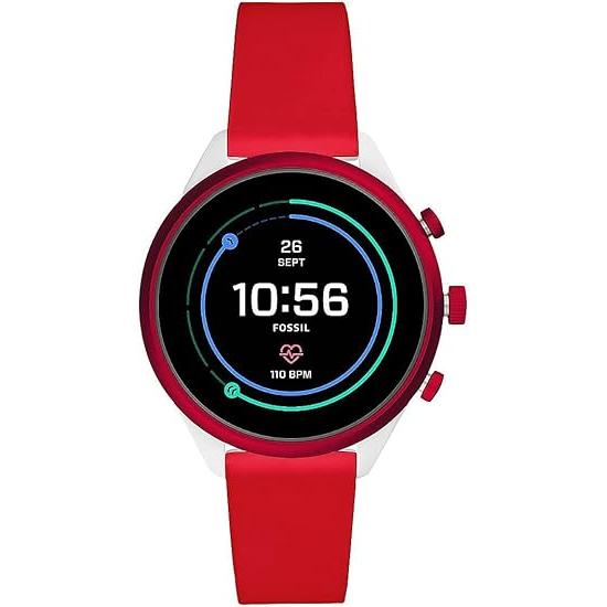 Montre Cardio GPS FOSSIL Sport FTW6052 - Rouge Reconditionné - Fossil reconditionné disponible sur Backmarket