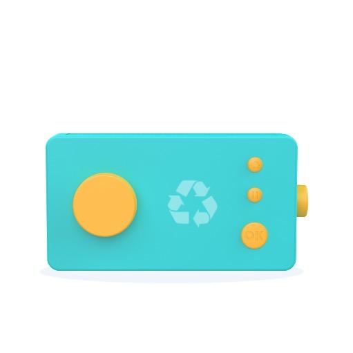 Lunii Ma Fabrique à Histoires Reconditionnée - Conteuse pour enfant & livre audio - Français Vert Reconditionné - Lunii reconditionné disponible sur Backmarket