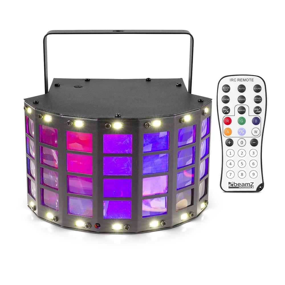 Éclairage Lytor Lot de 4 jeux de lumière effet 2 DERBY à 4 LEDs RGBW + Etriers fixations + 2 Astro SUNMAGIC RVB Reconditionné - N/A reconditionné disponible sur Backmarket