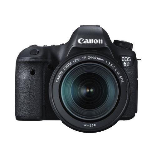 Reflex EOS 6D - Noir + Canon EF 24-105mm f/3.5-5.6 IS STM f/3.5-5.6 Reconditionné - Canon reconditionné disponible sur Backmarket