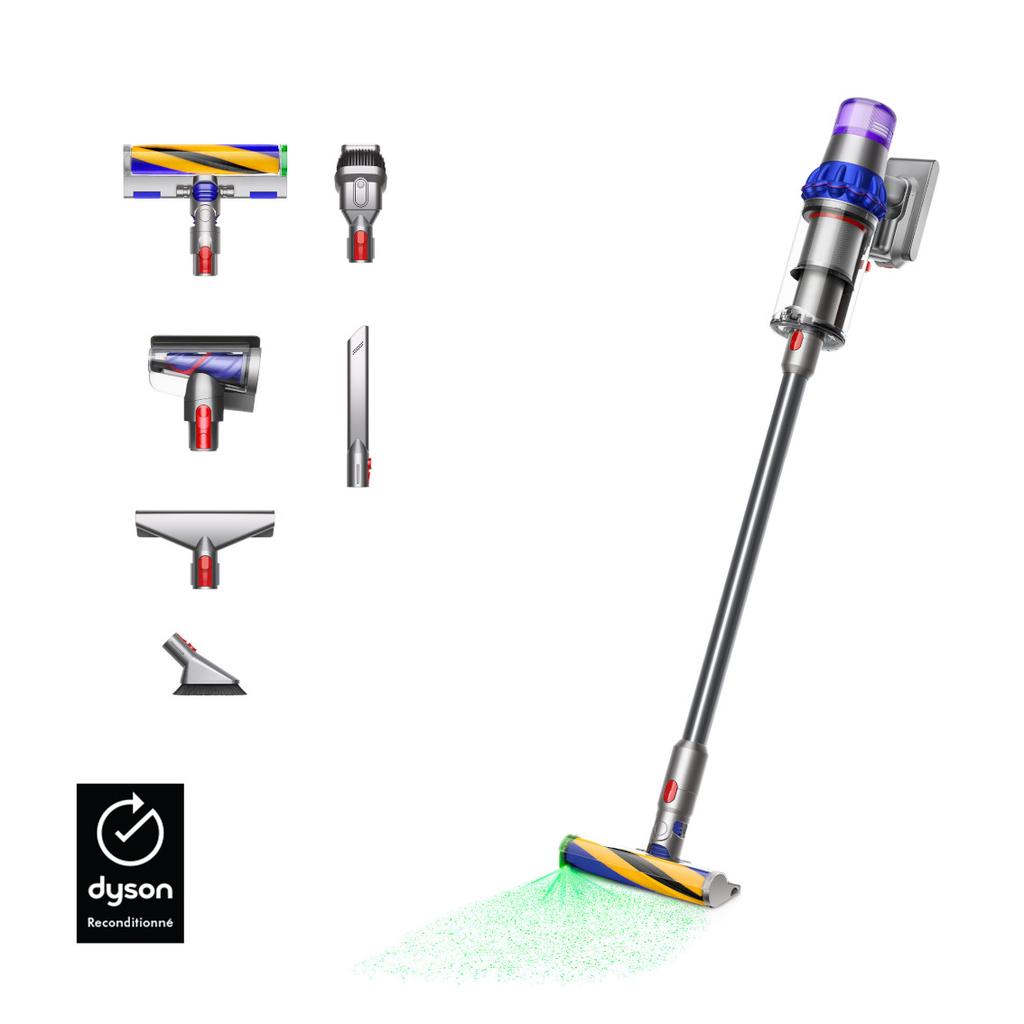 Dyson Dyson V15 Detect Fluffy - Argenté Reconditionné - Dyson reconditionné disponible sur Backmarket