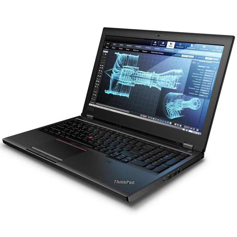 Lenovo ThinkPad P51 15"" Core i7 2.9 GHz - SSD 256 Go - 32 Go AZERTY - Français Reconditionné - Lenovo reconditionné disponible sur Backmarket