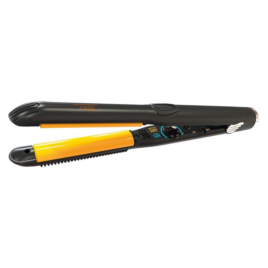 Lisseur Italian Design Gold Styler Volume Round - Noir/Jaune Reconditionné - N/A reconditionné disponible sur Backmarket