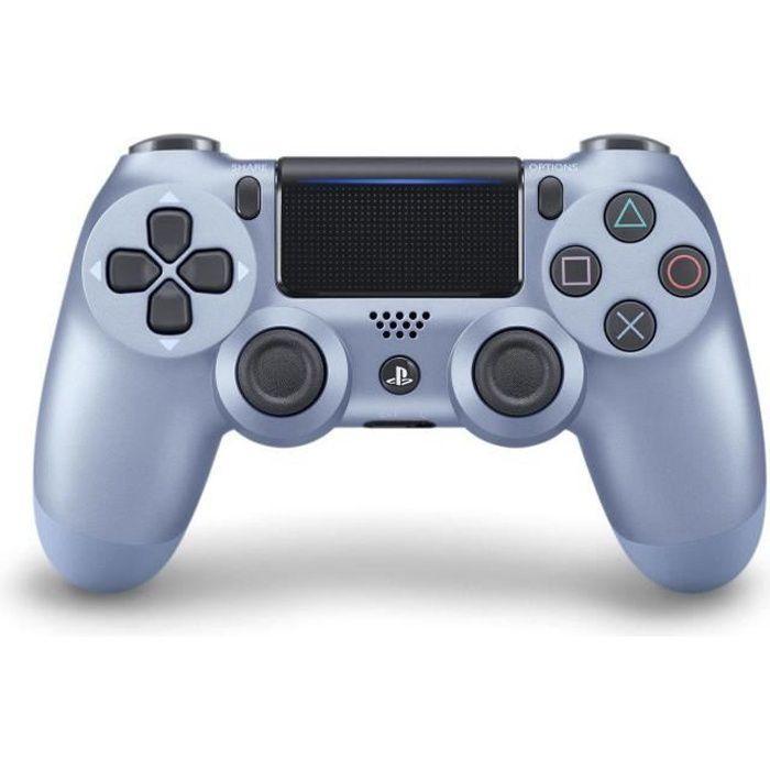 Manette PlayStation 4 Sony DualShock 4 V2 Titanium Reconditionné - Sony reconditionné disponible sur Backmarket