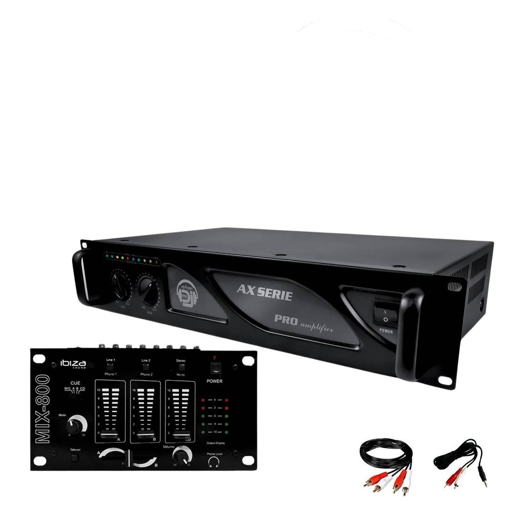 Amplificateur Ibiza Sound Amplificateur sono Reconditionné - Ibiza Sound reconditionné disponible sur Backmarket